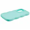Coque arrière en silicone Phonesta Wavy pour Samsung Galaxy A36/A56 - Vert menthe 4