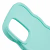 Coque arrière en silicone Phonesta Wavy pour Samsung Galaxy A36/A56 - Vert menthe 5