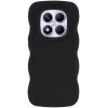 Coque arrière en silicone Phonesta Wavy pour Xiaomi Redmi Note 14 Pro 4G - Noir