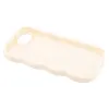 Coque arrière en silicone Phonesta Wavy pour Apple iPhone 17e/16e - Beige 6