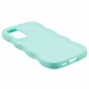 Coque arrière en silicone Phonesta Wavy pour Samsung Galaxy A15 4G/5G - Vert menthe 4