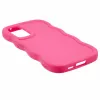 Coque arrière en silicone Phonesta Wavy pour Samsung Galaxy A35 - Hot Pink 3