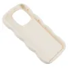 Coque arrière en silicone Phonesta Wavy pour Xiaomi Redmi Note 14 4G - Beige 4
