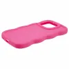 Coque arrière en silicone Phonesta Wavy pour Xiaomi Redmi Note 14 4G - Hot Pink 5
