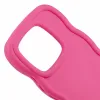 Coque arrière en silicone Phonesta Wavy pour Xiaomi Redmi Note 14 4G - Hot Pink 6