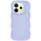Coque arrière en silicone Phonesta Wavy pour Xiaomi Redmi Note 14 4G - Violet