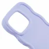 Coque arrière en silicone Phonesta Wavy pour Xiaomi Redmi Note 14 4G - Violet 6
