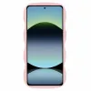 Coque arrière en silicone Phonesta Wavy pour Xiaomi Redmi Note 14 4G - Rose 2