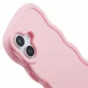 Coque arrière en silicone Phonesta Wavy pour Apple iPhone 17 - Rose 6