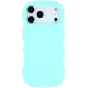 Coque arrière en silicone Phonesta Wavy pour Apple iPhone 17 Pro Max - Vert menthe 0
