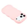 Coque arrière en silicone Phonesta Wavy pour Apple iPhone 17 Pro Max - Rose 5
