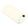 Coque arrière en silicone Phonesta Wavy pour Apple iPhone Air - Beige 4