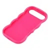Coque arrière en silicone Phonesta Wavy pour Apple iPhone Air - Hot Pink 5