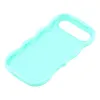 Coque arrière en silicone Phonesta Wavy pour Apple iPhone Air - Vert menthe 5