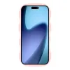Coque arrière en silicone Phonesta Wavy pour Apple iPhone Air - Rose 2