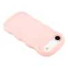 Coque arrière en silicone Phonesta Wavy pour Apple iPhone Air - Rose 4