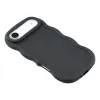 Coque arrière en silicone Phonesta Wavy pour Apple iPhone Air - Noir 3