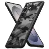 Coque arrière Ringke Fusion X pour Samsung Galaxy S26 - Camo Noir 3