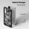 Coque arrière Ringke Fusion X pour Samsung Galaxy A57 - Camo Noir 5