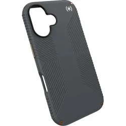 Coque arrière Speck Presidio2 Grip pour Apple iPhone 16 - Gris