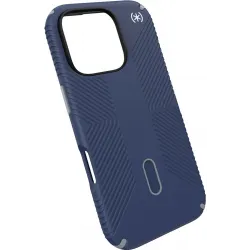 Coque arrière Speck Presidio2 Grip ClickLock avec MagSafe pour Apple iPhone 16 Pro - Bleu