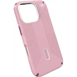 Coque arrière Speck Presidio2 Grip ClickLock avec MagSafe pour Apple iPhone 16 Pro - Rose