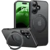 Coque arrière Torras Ostand Pro avec MagSafe pour Apple iPhone 16 Plus - Noir 0