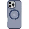 Coque arrière Torras Ostand Pro avec MagSafe pour Apple iPhone 16 Pro - Bleu foncé 1