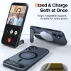 Coque arrière Torras Pstand avec MagSafe pour Apple iPhone 16 - Noir 5