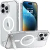 Coque arrière Torras Pstand avec MagSafe pour Apple iPhone 16 Pro - Transparent 0