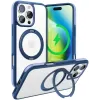 Coque arrière Torras Ostand R Fusion avec MagSafe pour Apple iPhone 16 Pro - Bleu foncé 0