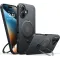 Coque arrière Torras Ostand Spin avec MagSafe pour Apple iPhone 16 Plus - Noir