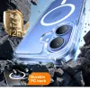 Coque arrière Torras Diamond avec MagSafe pour Apple iPhone 16 - Transparent 1
