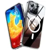 Coque arrière Torras Diamond avec MagSafe pour Apple iPhone 15 Pro Max - Transparent 0