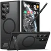 Coque arrière Torras Pstand avec MagSafe pour Samsung Galaxy S24 Ultra - Noir 0