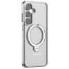 Coque arrière Torras Ostand Spin avec MagSafe pour Samsung Galaxy S25 Plus - Transparent 1