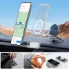 Coque arrière Torras Pstand avec MagSafe pour Samsung Galaxy S25 Plus - Transparent 6