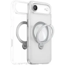Coque arrière Torras Ostand Spin avec MagSafe pour Apple iPhone Air - Transparent