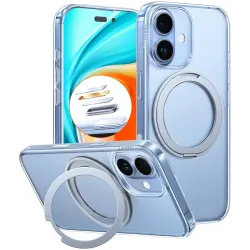 Coque arrière Torras Ostand Pro avec MagSafe pour Apple iPhone 17 - Transparent