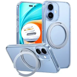 Coque arrière Torras Ostand Pro avec MagSafe pour Apple iPhone 17 - Transparent