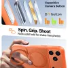 Coque arrière Torras Ostand Pro avec MagSafe pour Apple iPhone 17 Pro - Orange 6
