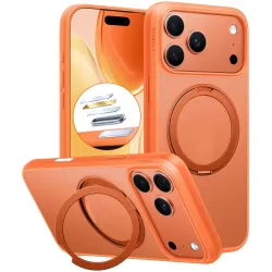 Coque arrière Torras Ostand Pro avec MagSafe pour Apple iPhone 17 Pro Max - Orange