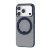 Coque arrière Torras Ostand R Fitness avec MagSafe pour Apple iPhone 17 Pro Max - Bleu foncé 2