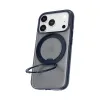Coque arrière Torras Ostand R Fitness avec MagSafe pour Apple iPhone 17 Pro Max - Bleu foncé 5