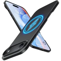 Coque arrière Torras SlimFit avec MagSafe pour Apple iPhone Air - Noir
