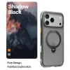 Coque arrière Torras Ostand Spin Air avec MagSafe pour Apple iPhone 17 Pro - Shadow Noir 2