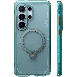 Coque arrière Torras Ostand Spin Air avec MagSafe pour Samsung Galaxy S26 Ultra - Glacier Green