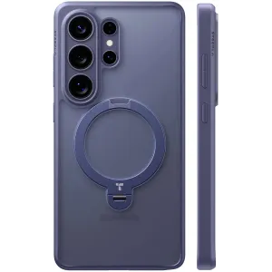 Coque arrière Torras Ostand Spin avec MagSafe pour Samsung Galaxy S26 Ultra - Violet foncé
