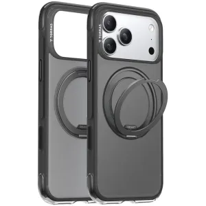 Coque arrière Torras Ostand O3 Air avec MagSafe pour Apple iPhone 17 Pro - Noir