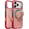 Coque arrière Torras Ostand Q3 Air avec MagSafe pour Apple iPhone 17 Pro - Wave of Passion 0